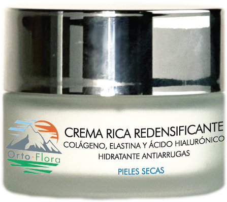 Orto-Flora Crema Rica Redensificante Tarro de Cristal 50 ml