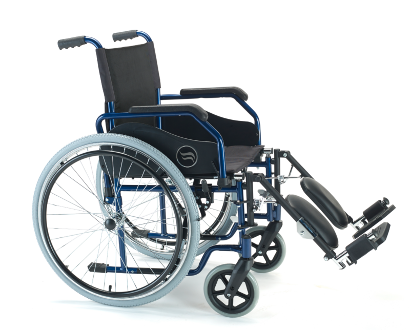 Breezy 90 Silla de ruedas de acero plegable - Imagen 4