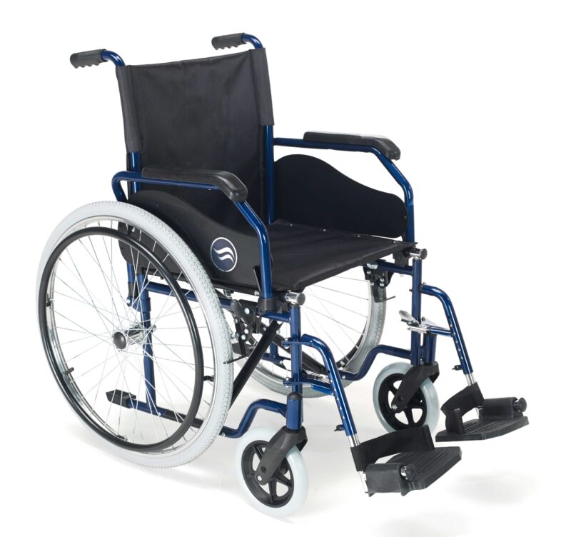 Breezy 90 Silla de ruedas de acero plegable - Imagen 2