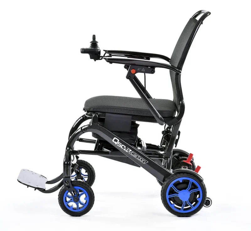 Silla de ruedas eléctrica plegable Quickie Q50 R Carbon
